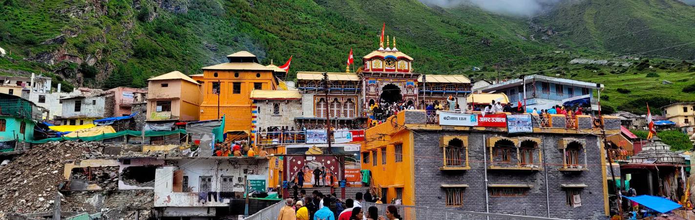 Badrinath Temple Banner