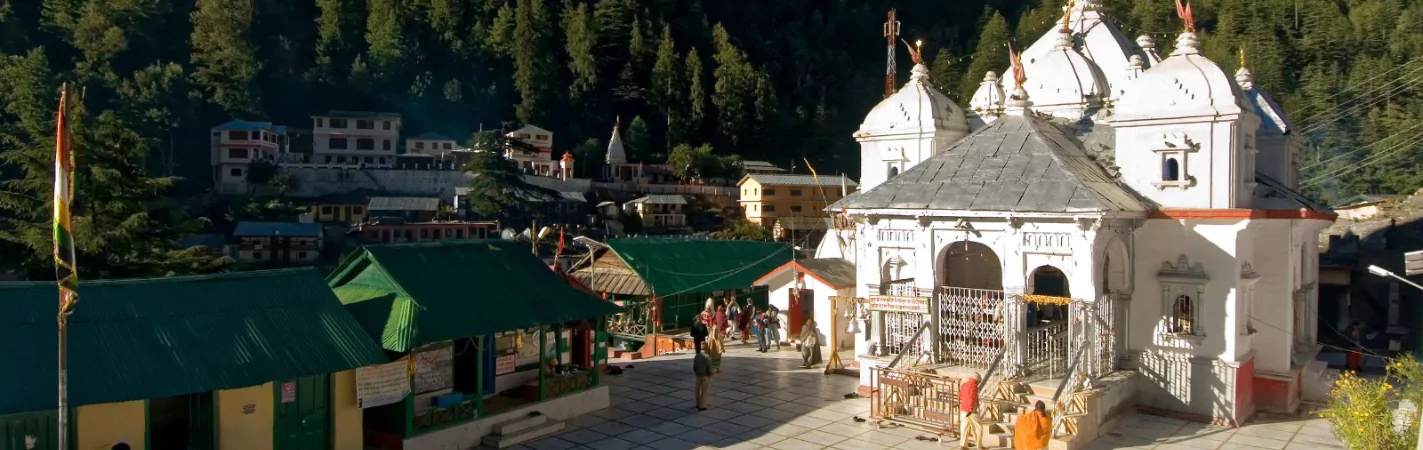 Gangotri Temple Banner