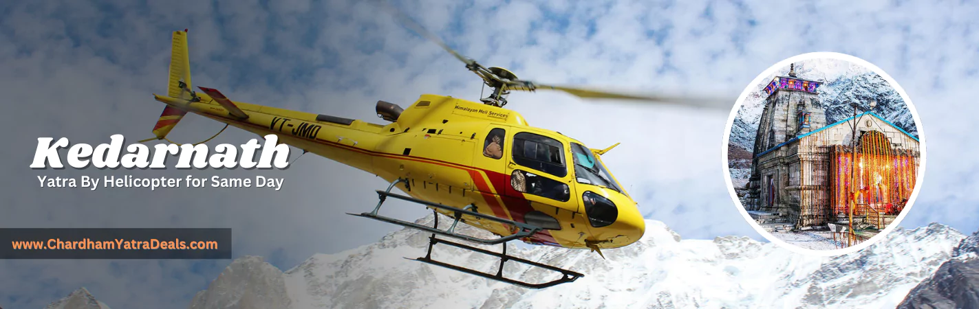 Kedarnath Helicopter Yatra Banner