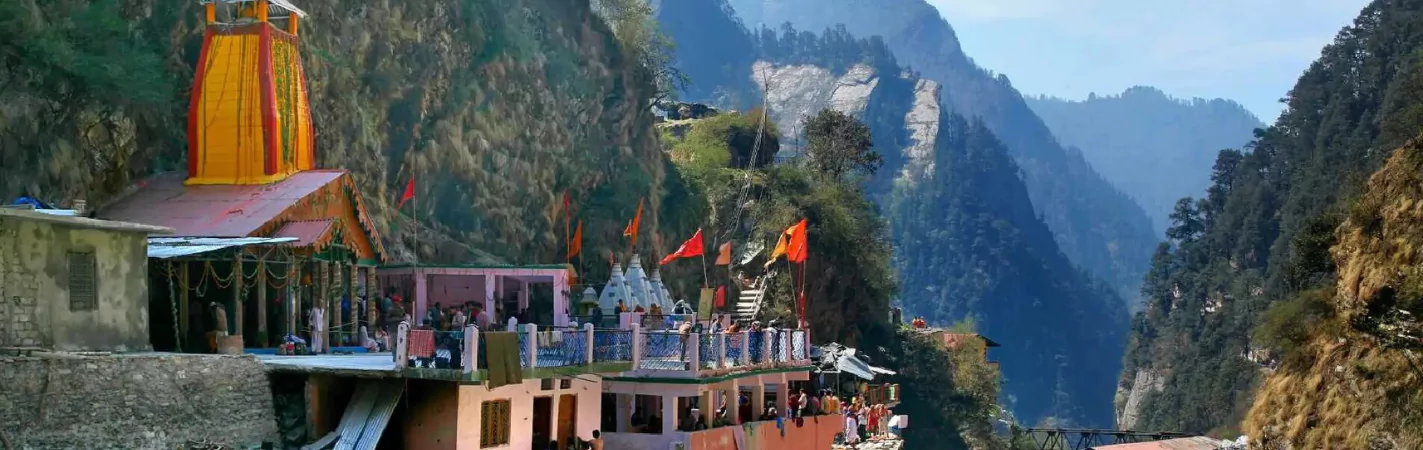 Yamunotri Temple Banner