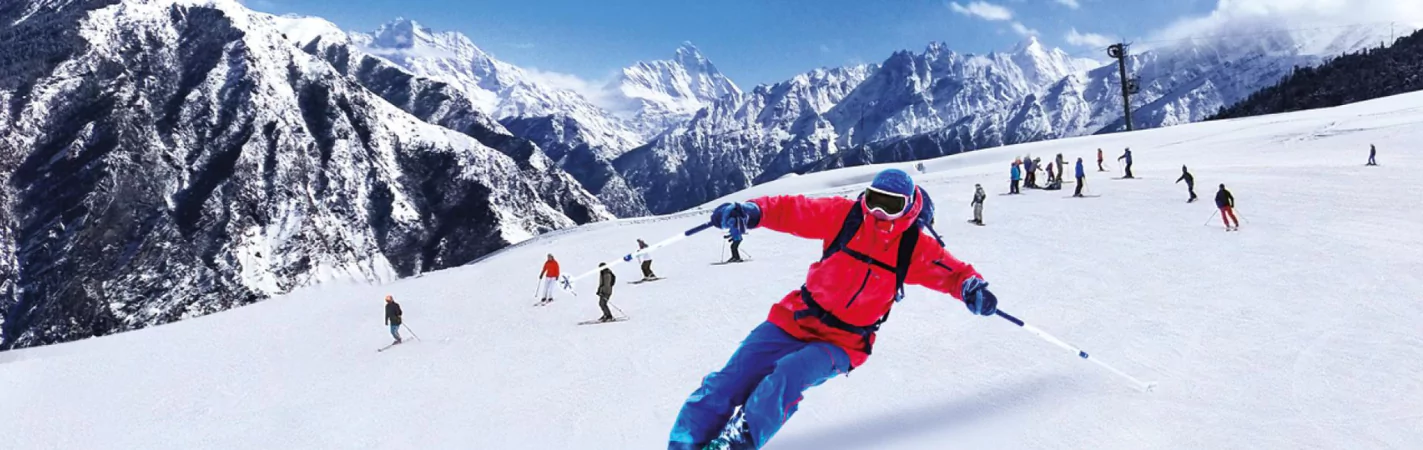 Auli Skiing