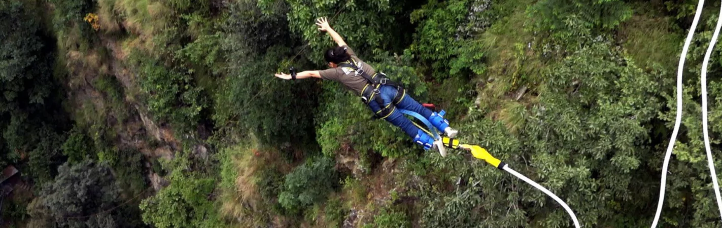 Rishikesh Bungee Jumping Banner