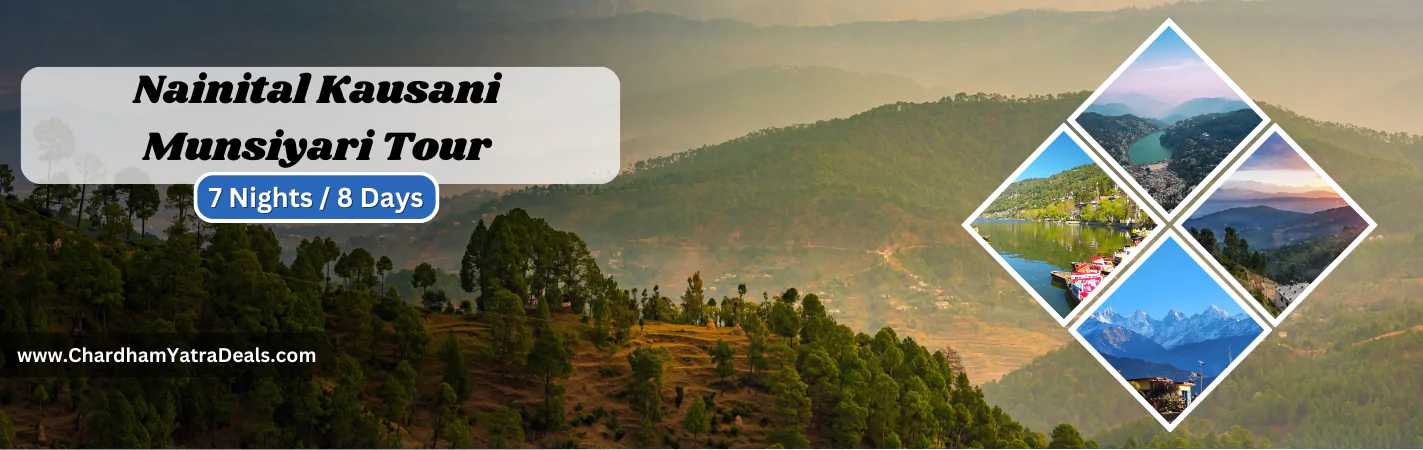Nainital Kausani Munsiyari Tour Banner